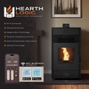 image:imageCanyon Lodge GEN 2 2200 sq ft Medium Pellet Stove with 90 lb Hopper
