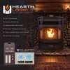image:imageCanyon Lodge GEN 2 2500 sq ft Bay Front Pellet Stove with 66 lb Hopper