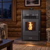 image:imageGen 2 3000 sq ft WiFi Large Pellet Stove with 130 lb Hopper