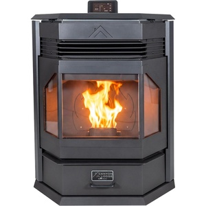 image:imageCanyon Lodge GEN 2 2500 sq ft Bay Front Pellet Stove with 66 lb Hopper