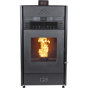 image:imageGen 2 3000 sq ft WiFi Large Pellet Stove with 130 lb Hopper