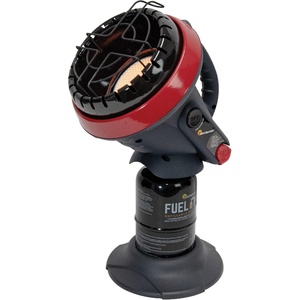 image:imageMr Heater 3800 BTU Little Buddy Portable Radiant Propane Midnight Edition HeaterBlackRed